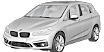 BMW F45 B1261 Fault Code